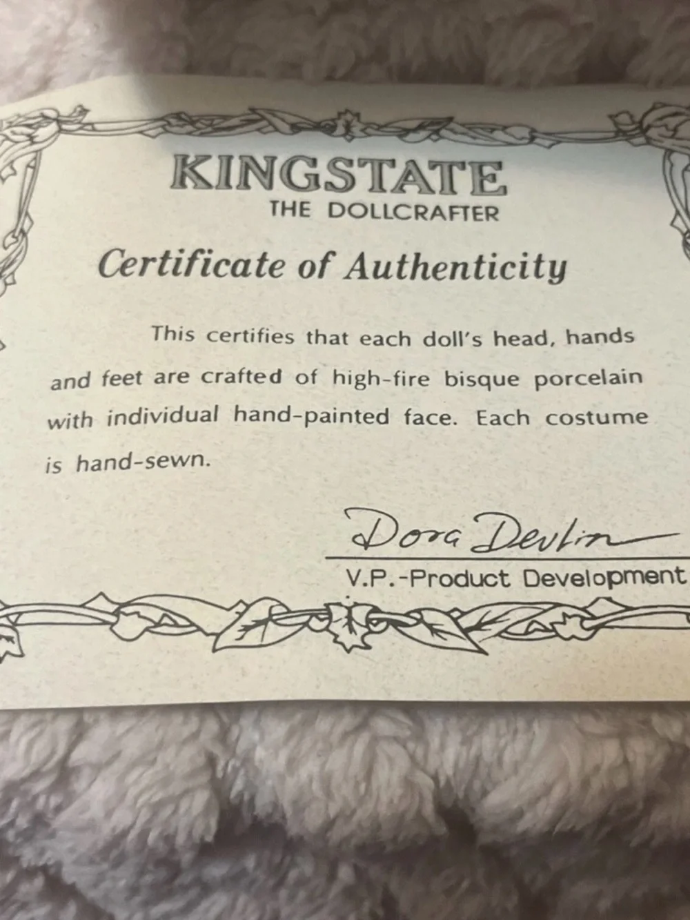 kingstate this dollcrafter